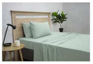 APARTMENTO MICRO FLANNEL SHEET SET (TURQUOISE/KING)