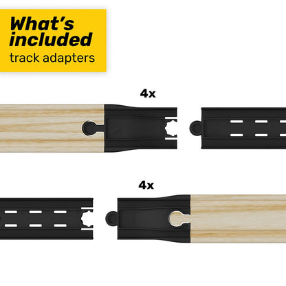 INTELINO WOODEN TRACK ADAPTER KIT (IWO-INT-WADPT )
