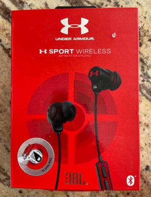 JBL Under Armour Sport Wireless Headphones - Black (UAJBLIEBTBLK)