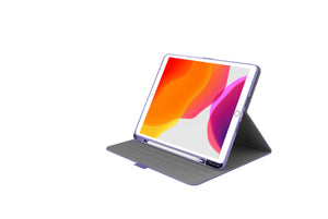 TEKVIEW SLIMLINE iPad 10.2'' Case with Apple Pencil Holder - Lilac/Purple