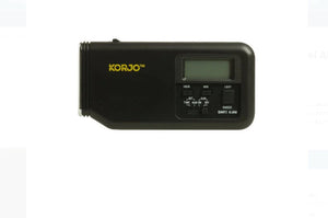 Korjo Travel Alarm Clock / Torch Black