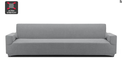 Ovela 4 Seater Sofa Cover Waffle (Grey)