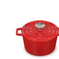 Ovela Cast Iron Casserole Dish 2.5L (Red)