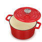 Ovela Cast Iron Casserole Dish 2.5L (Red)
