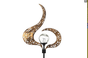 Solar Powered Blossom Garden Path LED Light x2