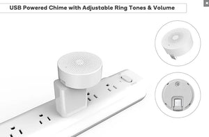 Kogan SmarterHome™ Security Camera Doorbell 2 Pro (White)