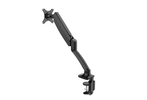 Kogan Full Motion Gas Spring Single Monitor Mount (Anzio Series - Black)