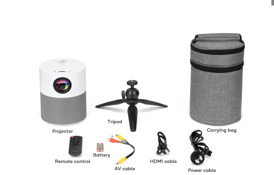 Kogan 4000 Lumens FHD Wi-Fi Mini Projector (M700) - Refurbished Electronics at Tydi NZ