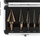 Certa 5 Piece Step Drill Bit Set