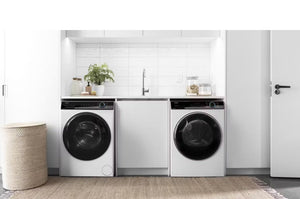 Haier 8kg Heat Pump Condenser Dryer - White (300 Series/ HDHP80A1