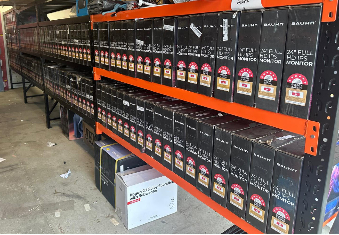 BULK DEALER OFFER 10 X  BAUHN 24"  Full HD IPS Monitor - Refurbished Monitor at Tydi NZ