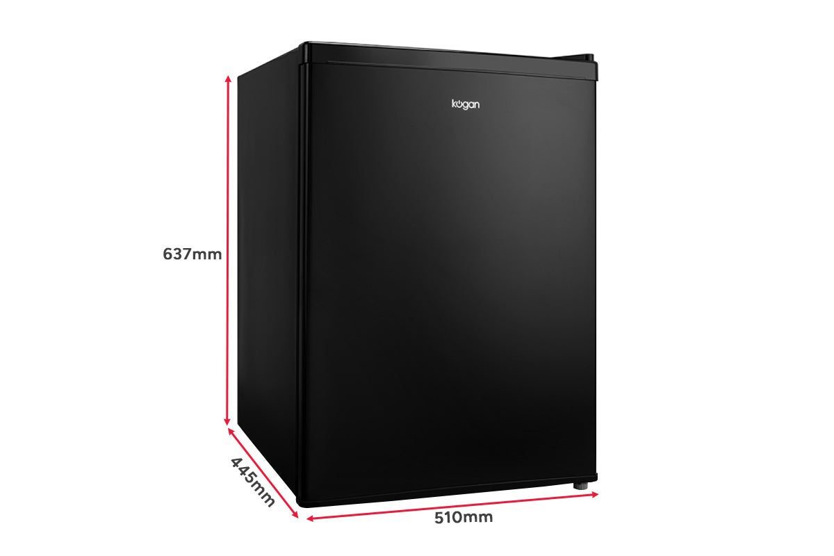 Kogan 65L Bar Fridge - Black