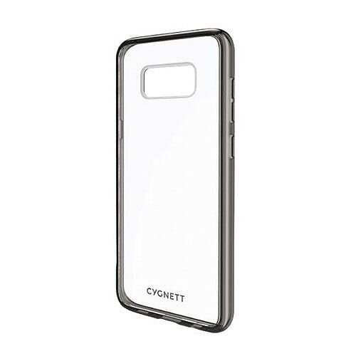 CYGNETT AEROSHIELD GALAXY S8 GREY CLEAR SLIM HARD CASE COVER