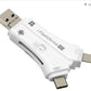 Original 4 in 1 i Flash Drive USB Micro SD&TF Card Reader