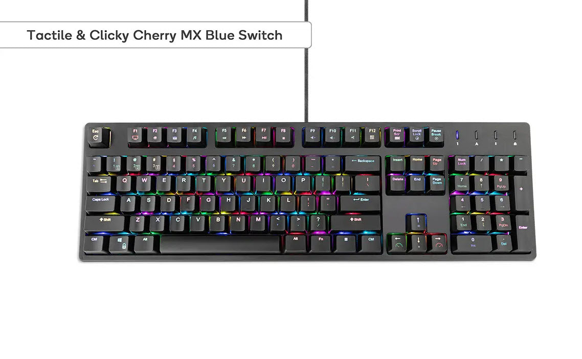 Kogan Full-RGB Cherry MX Mechanical Keyboard (Brown  Switch)