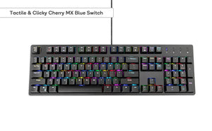 Kogan Full-RGB Cherry MX Mechanical Keyboard (Brown  Switch)