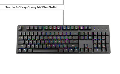 Kogan Full-RGB Cherry MX Mechanical Keyboard (Brown  Switch)