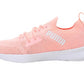 PUMA WOMEN'S FLYER RUNNER ENGINEER KNIT (ELEKTRO PEACH/PUMA WHITE SIZE 9.5US)