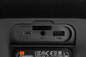 JBL Charge 4 Portable Bluetooth Speaker (Black)
