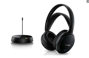 Philips Wireless HiFi Headphones (Black)