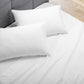 Ovela Hotel Quality 1000TC Cotton Rich Bed Sheets Set (Queen, White)