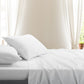 Ovela Hotel Quality 1000TC Cotton Rich Bed Sheets Set (Queen, White)