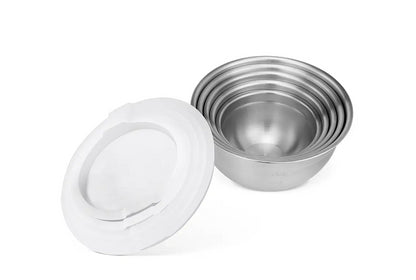 Ovela 5 Piece Stainless Steel Mixing Bowls with Airtight Lids