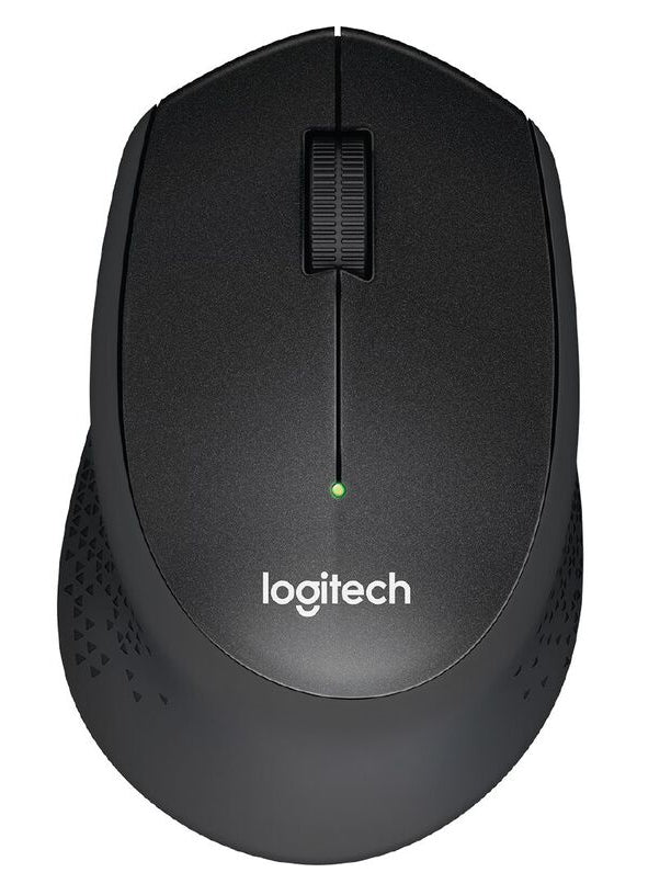 Logitech M330 3 Button Wireless Optical Mouse Black