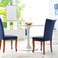 Ovela Pack of 8 Set Dining Chair Cover (Navy)