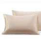 Ovela Set of 2 Mulberry Silk Pillowcases (Champagne)