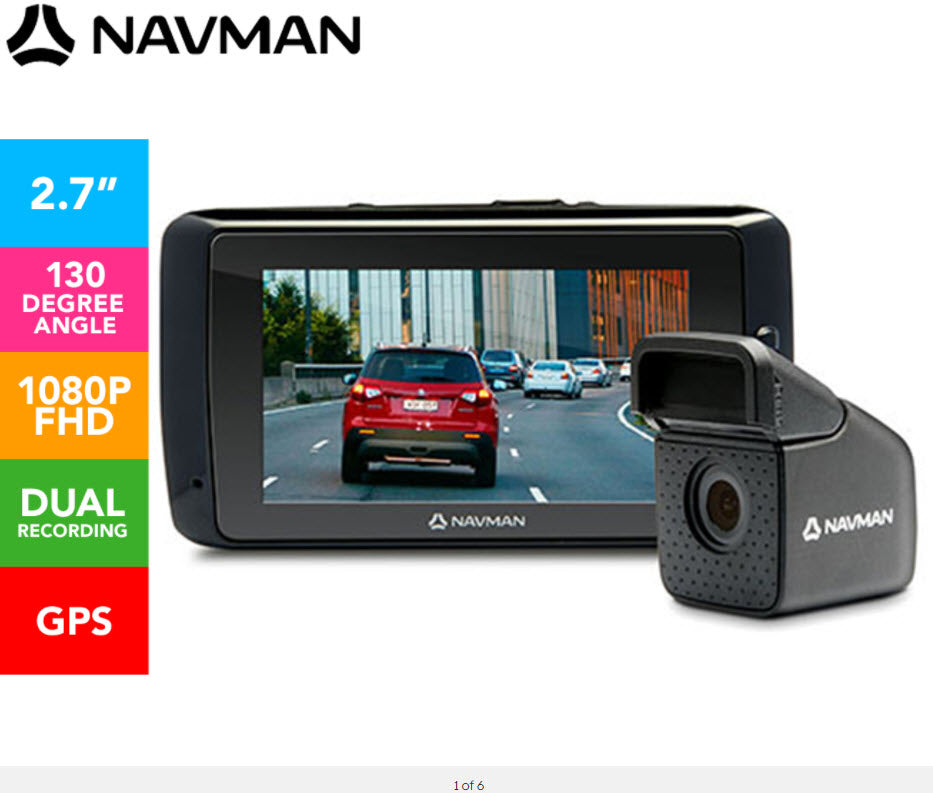 Navman MiVUE800 Dual Camera Dashcam