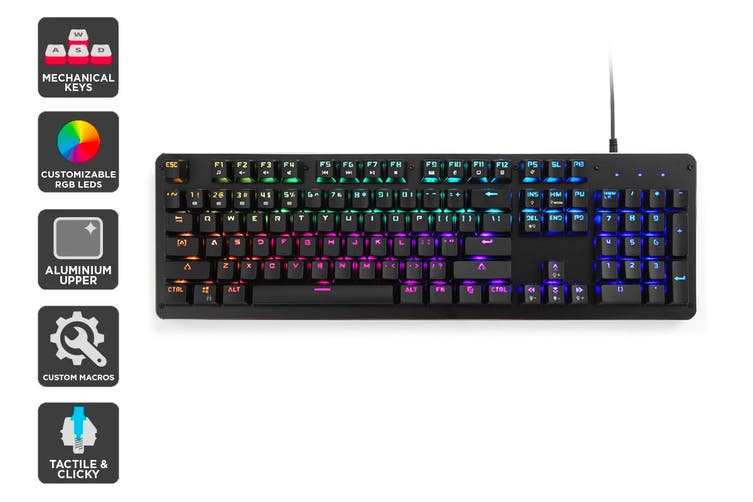 Kogan Full RGB Mechanical Keyboard (Blue Switch)