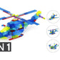 Lego Compatible MetaMorph Blocks (Light Up Helicopter)