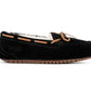 Outback Ugg Moccasins Tirari - Premium Sheepskin (Black, Size 4M / 5W US)