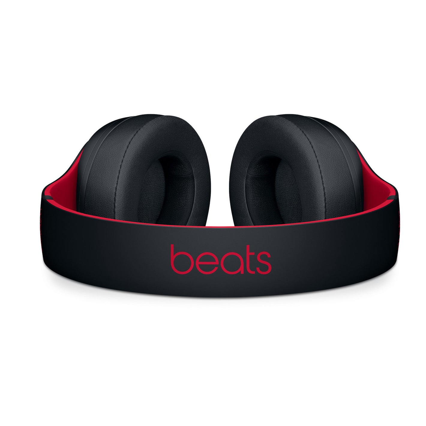 Beats Studio3 Wireless Over-Ear Headphones - Defiant Black/Red - With Pure Active Noise Cancellation