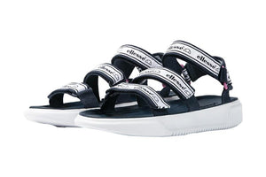 Ellesse Women's Denso Text AM Sandal (Navy, Size 8 US)
