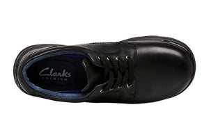 Clarks Boys' Matter Shoe (Black E Standard, Size 8.5 UK)