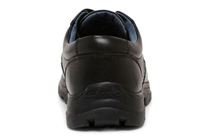 Clarks Boys' Matter Shoe (Black E Standard, Size 10.5 UK)