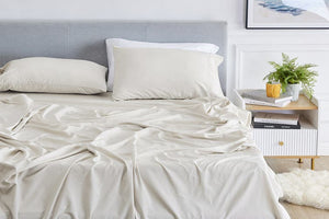 Ovela 100% Organic Cotton Sheet Set ( King/Platinum)