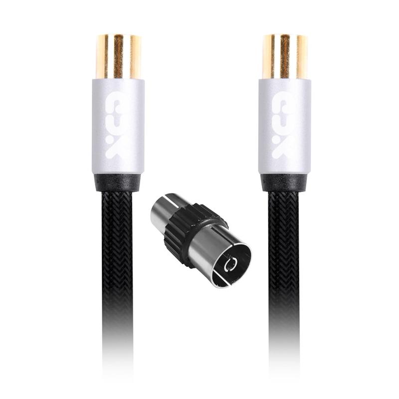 XCD RF TV Antenna Cable with Joiner 8M