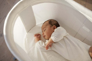BabyBjorn Fitted Sheet for Cradle - White