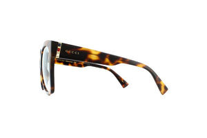 Gucci GG0459S Sunglasses (Havana) - Blue