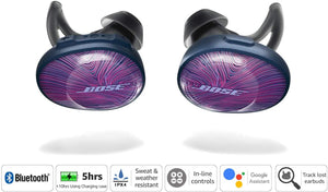 Bose SoundSport Free, True Wireless Earbuds, (Sweatproof Bluetooth  Ultraviolet with Midnight Blue