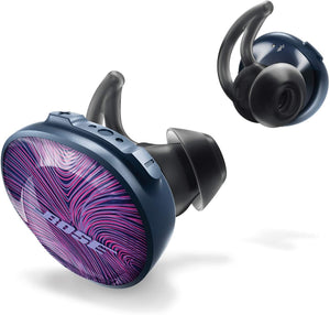 Bose SoundSport Free, True Wireless Earbuds, (Sweatproof Bluetooth  Ultraviolet with Midnight Blue