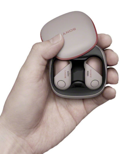 Sony WF-SP700N Truly Wireless Sports Headphones with EXTRA BASS - Pink