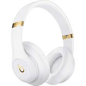 Beats Studio3 Wireless Over-Ear Headphones (White/Gold)