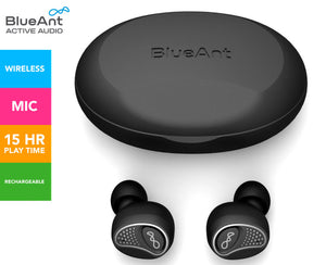 BlueAnt Pump Air Wireless Earbuds - Black