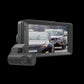 Kapture Kpt-732 Dual Channel 3" Full HD Dash Cam With 720p Internal Rear Camera