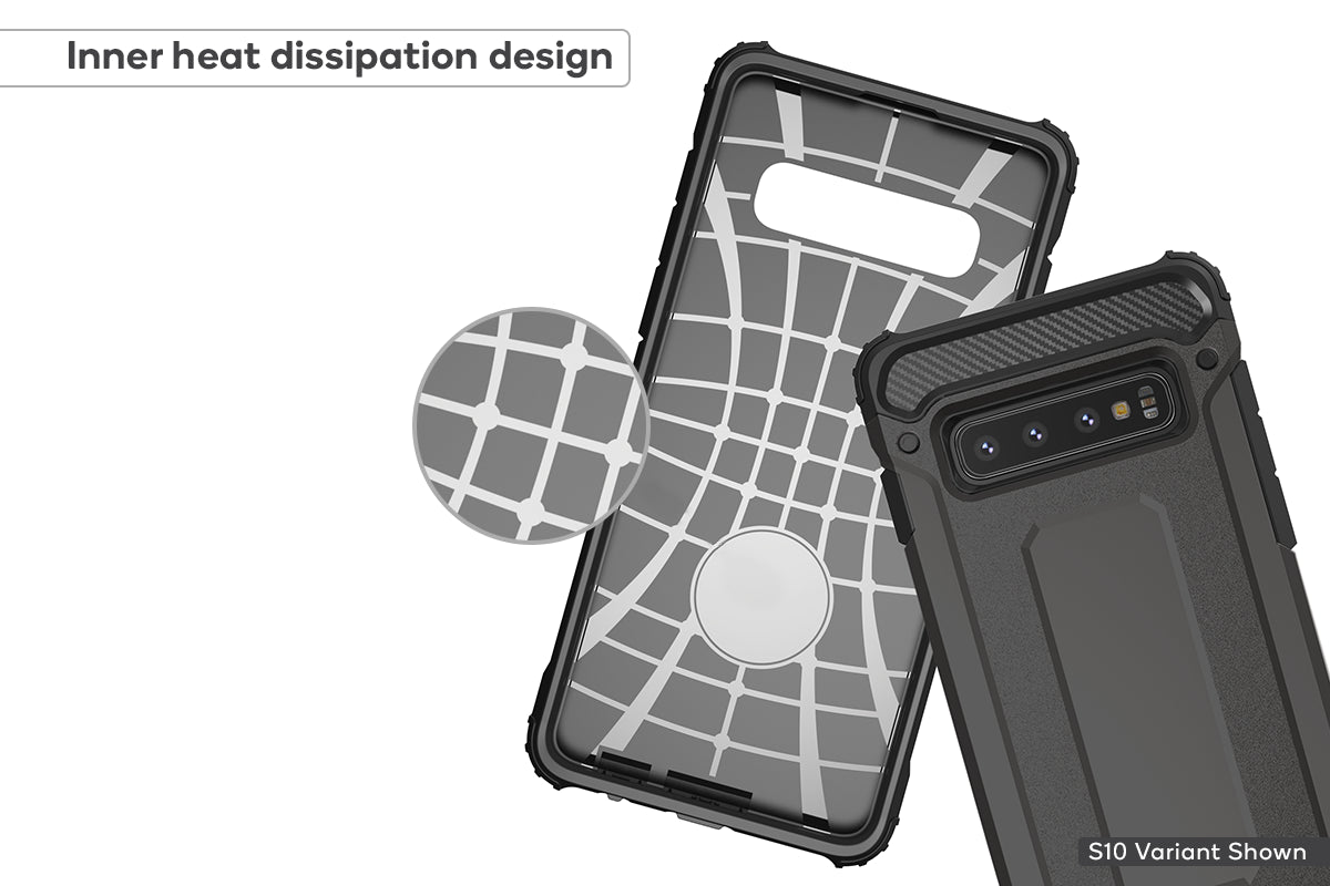 Samsung Galaxy S10 Shockproof Case (Black)