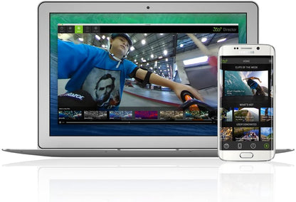 360fly 4K VR Capable Action Video Camera Professional Camcorder, Black (360fly 4K)